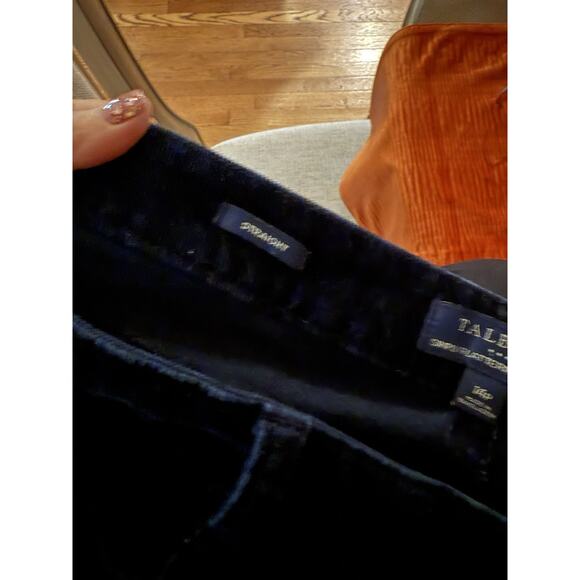 NEW Talbots Simply Flattering 5 Pocket Corduroy Pants 14P Dark GreenWomen’s - Picture 6 of 6